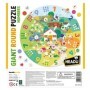 Puzzle Mare Educativ Rotund cu Numere